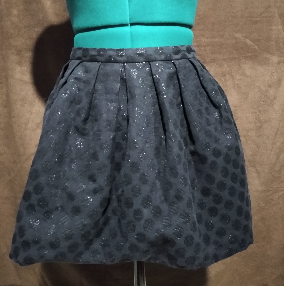 Forever 21 black bubble skirt